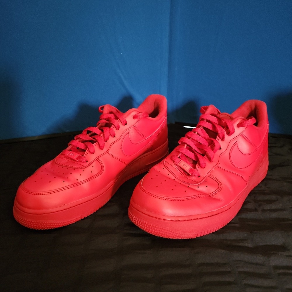 Size 12 - Nike Air Force 1 Low Triple Red